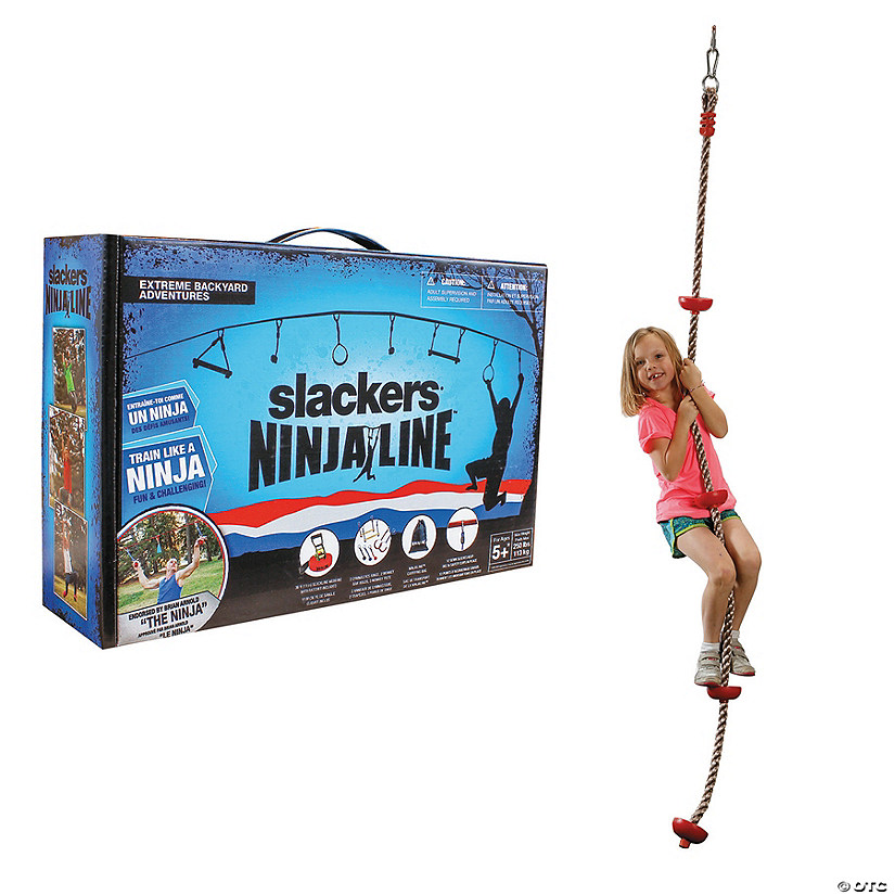 Ninja Line with Climbing Rope: Set of 2 Image