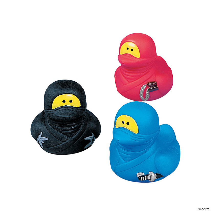 Ninja Rubber Ducks - 12 Pc. Image