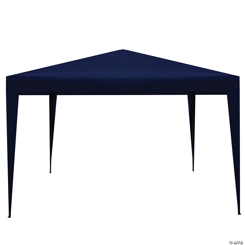 Northlight 10' x 10' Navy Blue Pop-Up Outdoor Canopy Gazebo Image