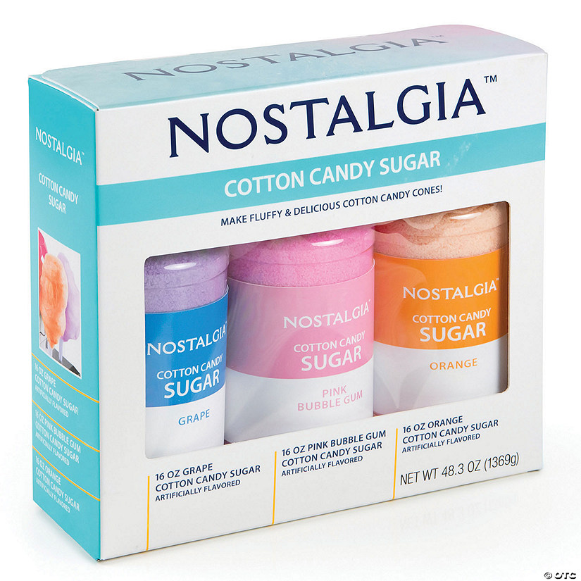 Nostalgia Cotton Candy Flossing Sugar - 3 Pack Image