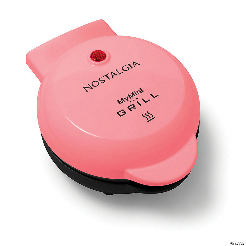 Nostalgia My Mini Personal Electric Grill, Pink Image