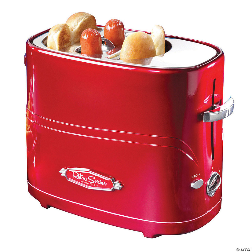 Nostalgia Pop-Up Hot Dog Toaster Image