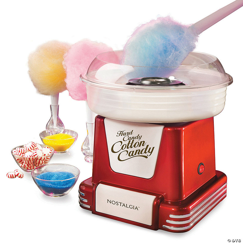 Nostalgia Retro Hard Candy & Cotton Candy Maker Image