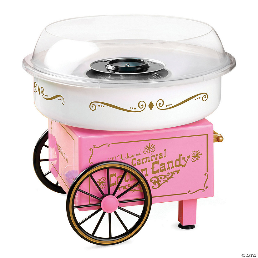 Nostalgia Vintage Cotton Candy Maker, Pink Image