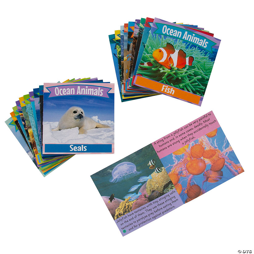 Ocean Animal Readers - 20 Pc. Image