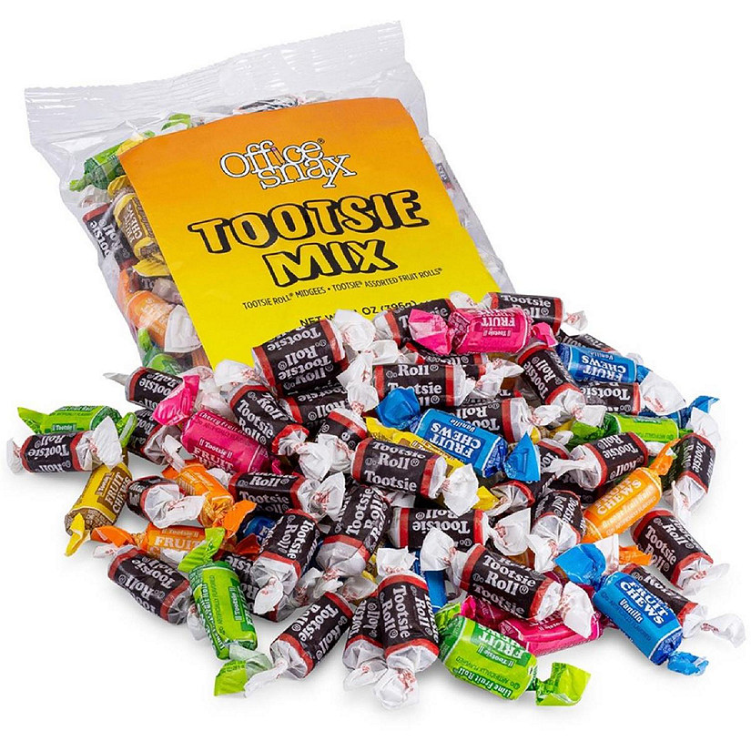 Office Snax OFX00658 14 oz Tootsie Roll Assortment Candy Image