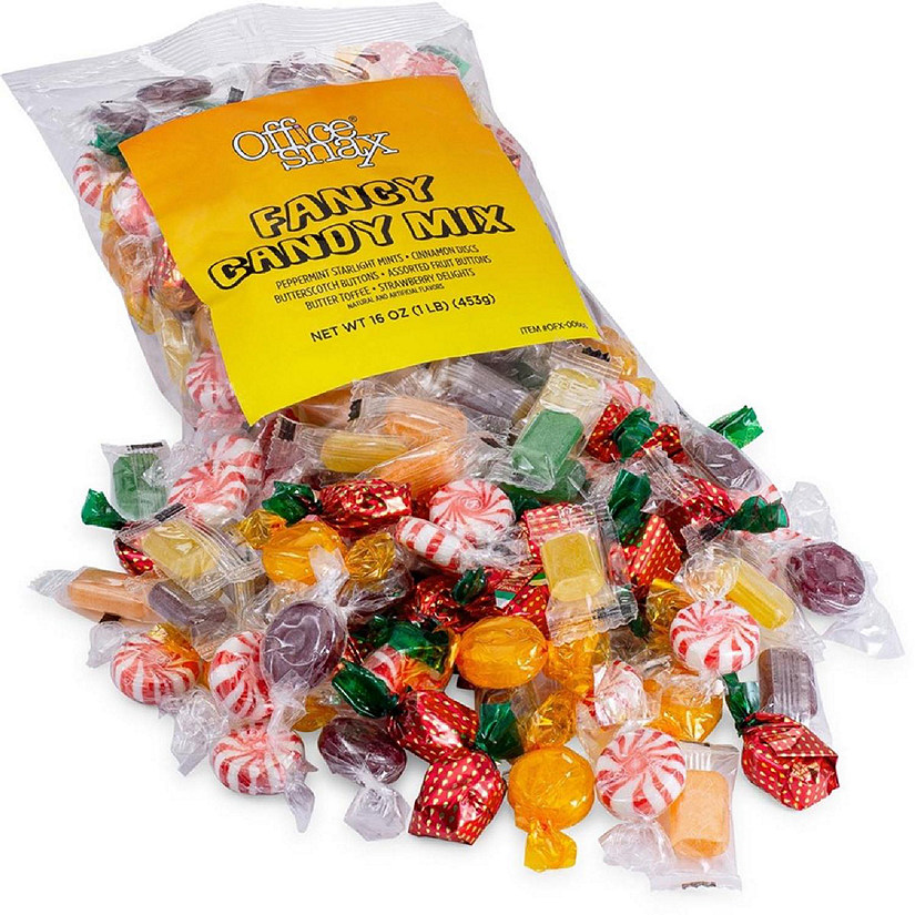 Office Snax OFX00668 16 oz Fancy Mix Hard Candies - Assorted Color Image