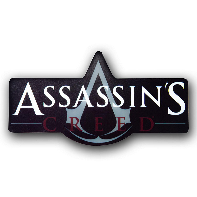 OFFICIAL Assassin's Creed Logo Magnet  Feat. The Assassin's Crest  5.8" Wide Image