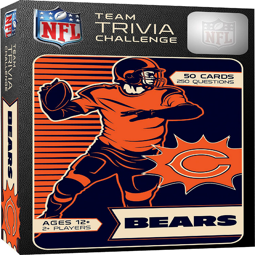 Officially Licensed NFL Chicago Bears Team Trivia Game Image