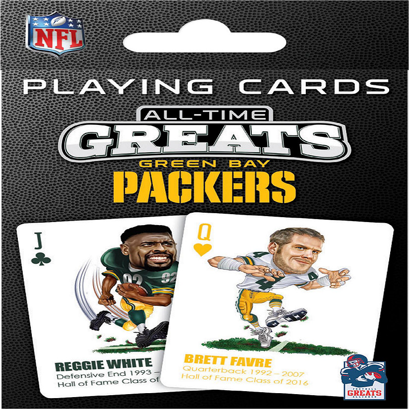 Officially Licensed NFL Green Bay Packers Playing Cards - 54 Card Deck Image