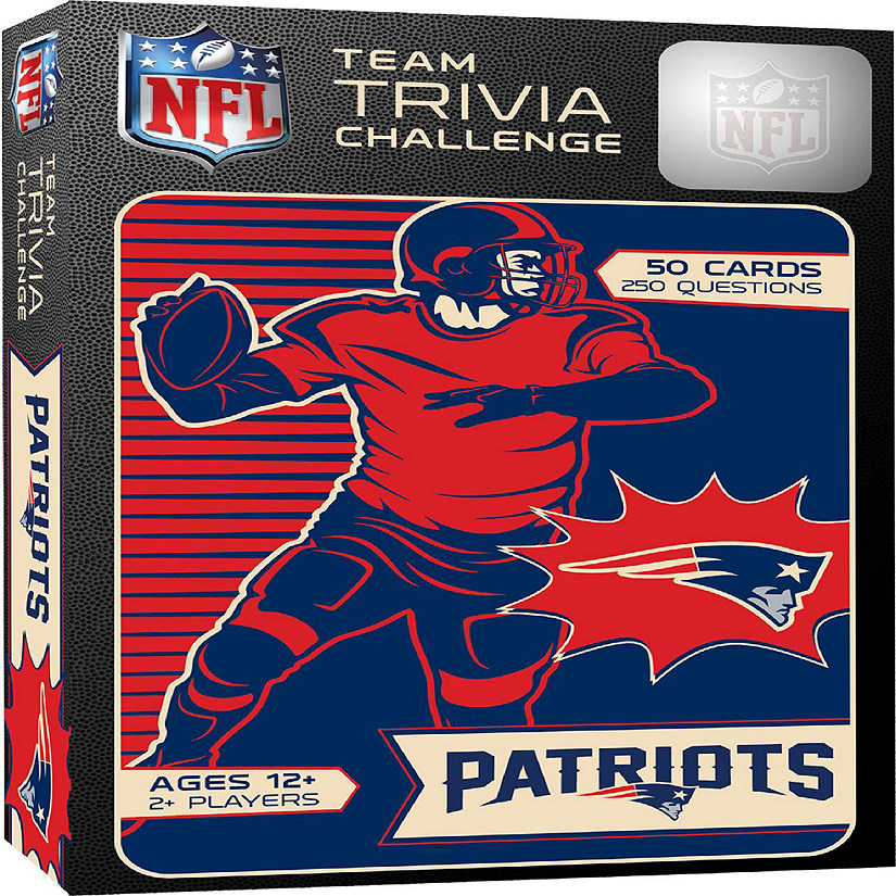 Officially Licensed NFL New England Patriots Team Trivia Game Image