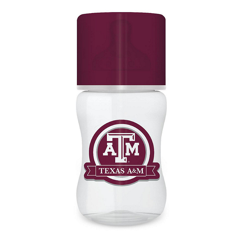 Officially Licensed Texas A&M Aggies NCAA 9oz Infant Baby Bottle Image