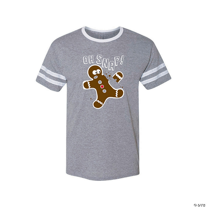 Oh Snap! Gingerbread Adult&#8217;s T-Shirt Image