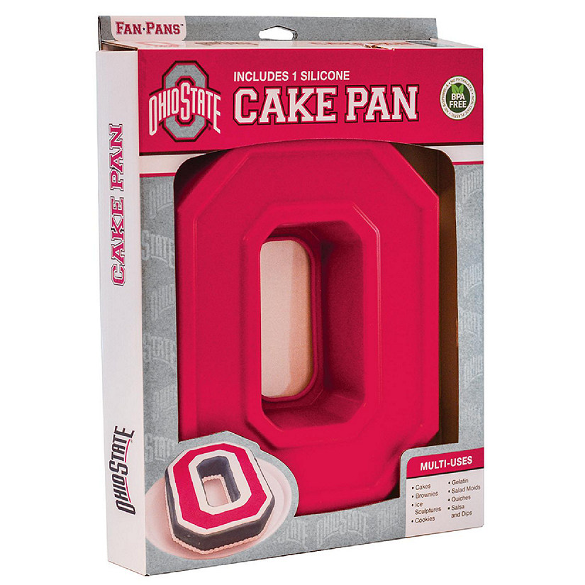 Ohio State Buckeyes Cake Pan Image