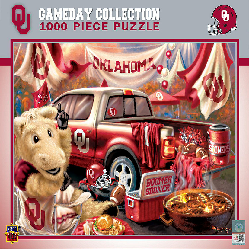 Oklahoma Sooners - Gameday 1000 Piece Jigsaw Puzzle Image