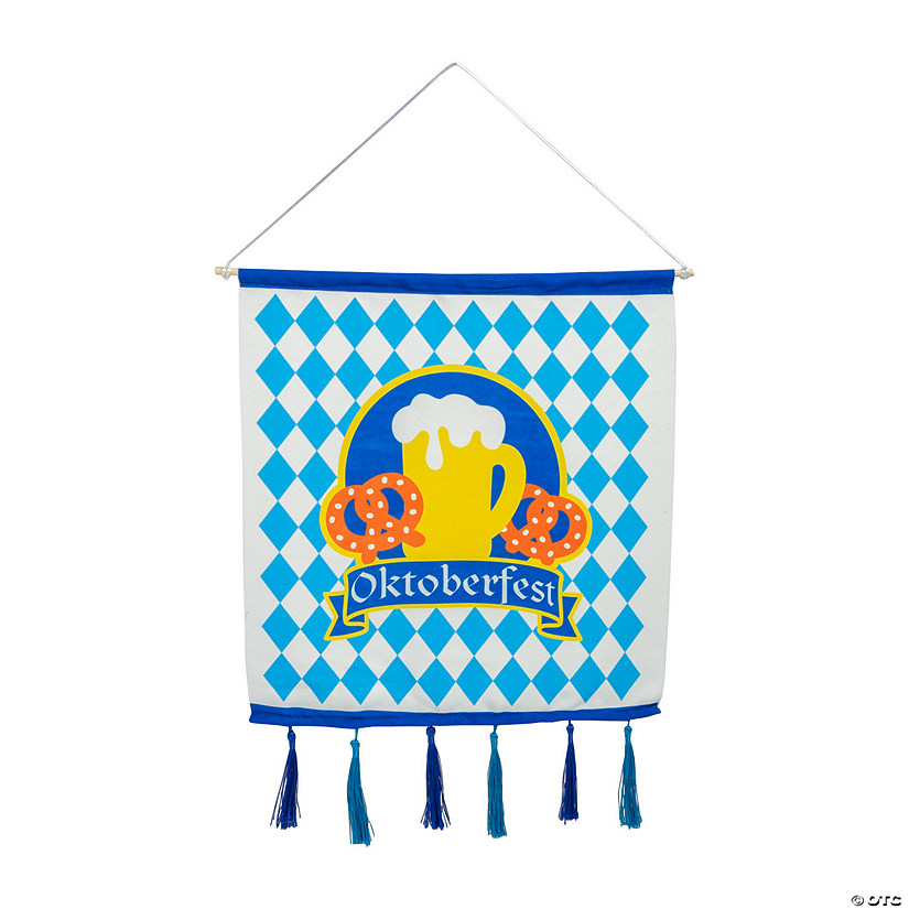 Oktoberfest Banner With Tassels Image