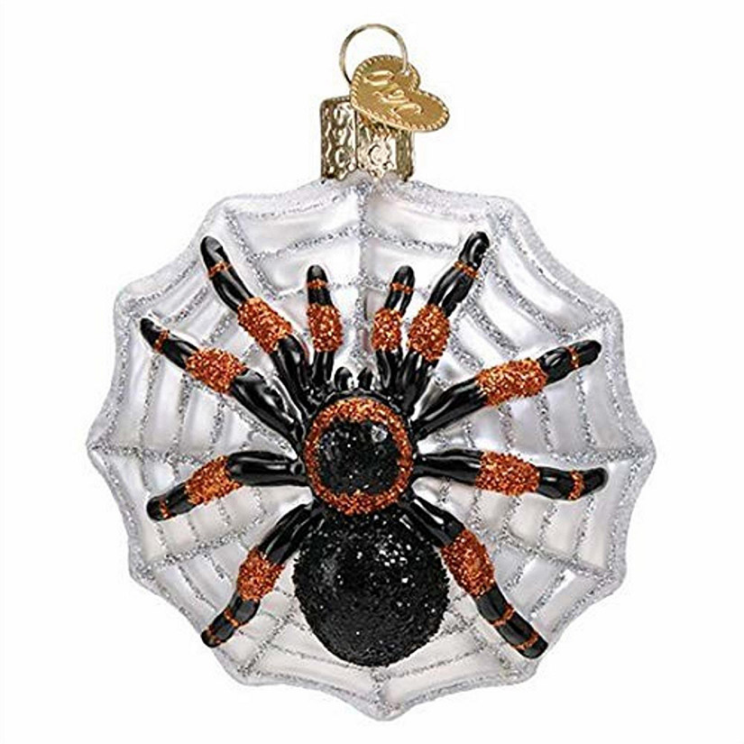 Old World Christmas 26085 Glass Blown Tarantula Ornament Image