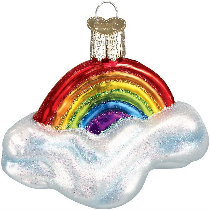 Old World Christmas Glass Blown Ornament- 22021 Rainbow- 3 Image