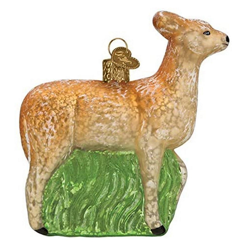 Old World Christmas Glass Blown Ornaments- Doe Image