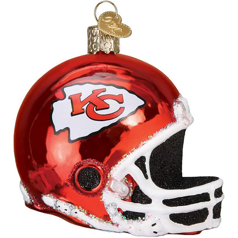 Old World Christmas Kansas City Chiefs Helmet Ornament For Christmas Tree Image