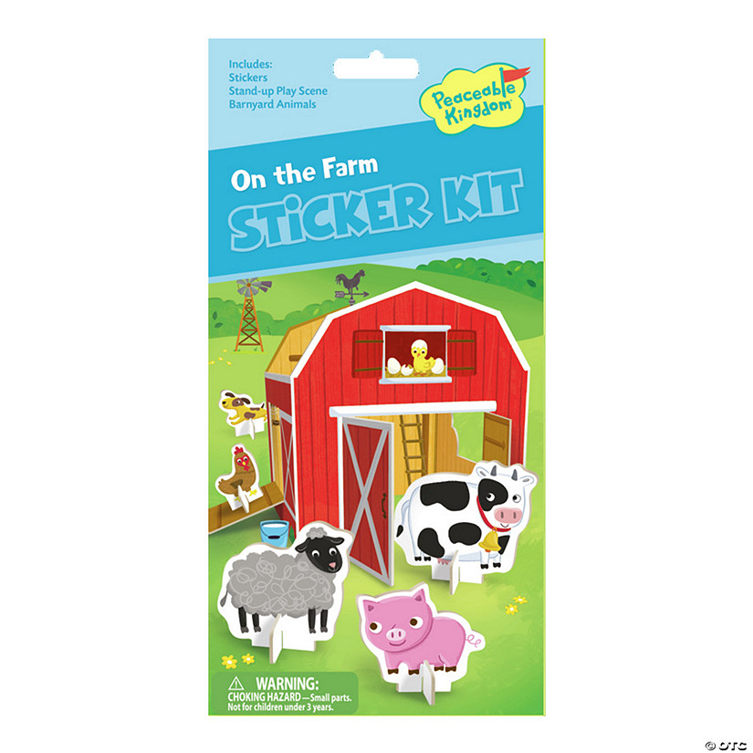 On The Farm Quick Sticker Kit Image