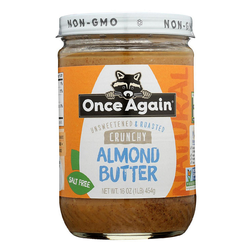 Once Again - Almond Butter Crunch Ns - Case of 6-16 OZ Image
