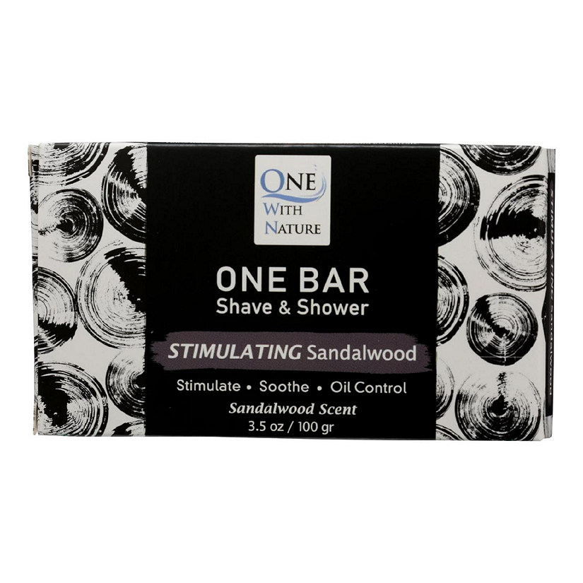 One With Nature - One Bar Stimulatng Sndlwd - Case of 3-3.5 OZ Image