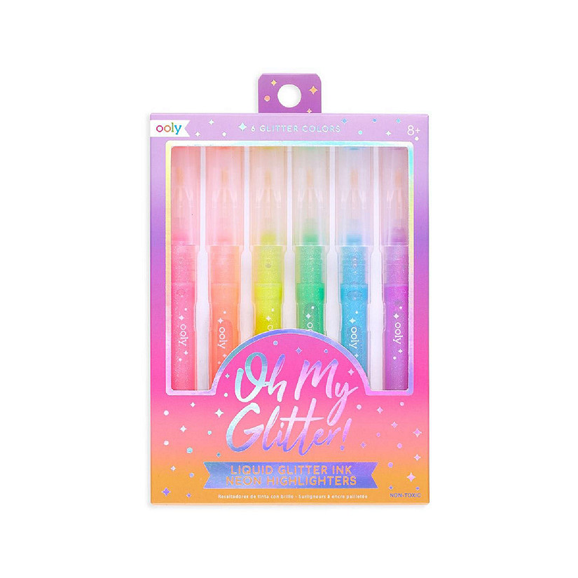 OOLY Oh My Glitter Highlighters - Set of 6 Image