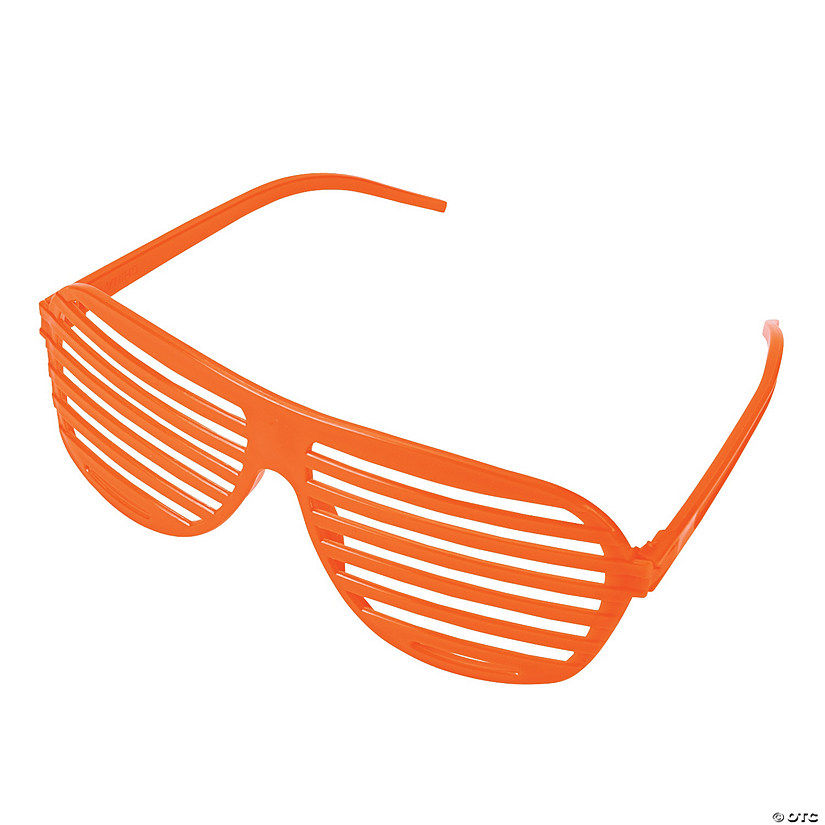 Orange Shutter Glasses - 12 Pc. Image