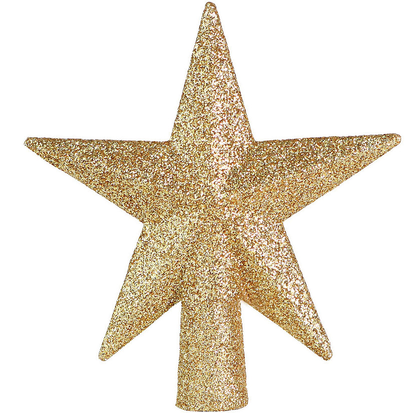 Ornativity Glitter Star Tree Topper - Christmas Decorative Holiday Bethlehem Star Ornament Image
