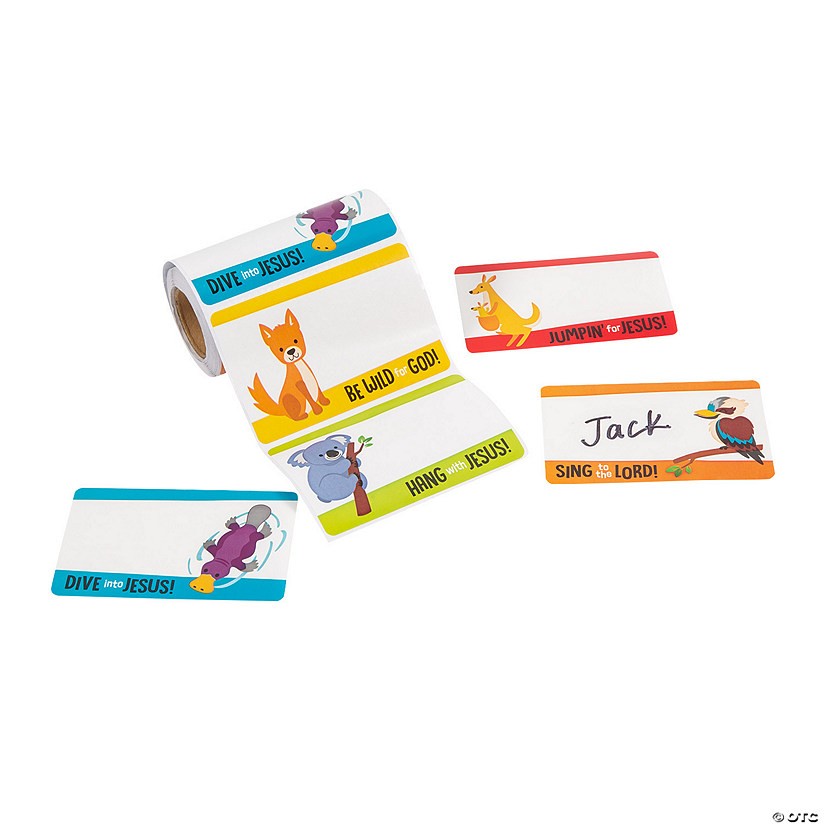 Outback VBS Name Tags/Labels - 100 Pc. Image