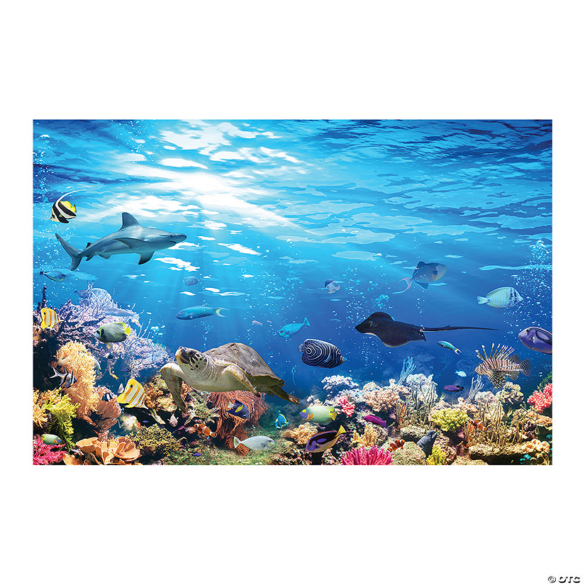 Outback VBS Reef Backdrop Image