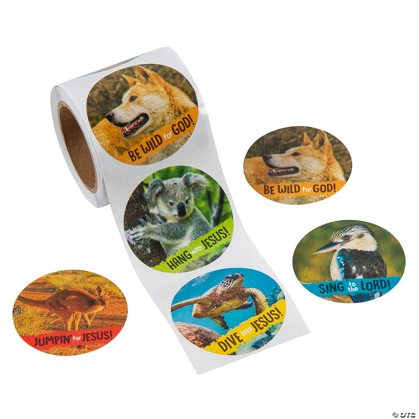 Outback VBS Stickers - 100 Pc. Image