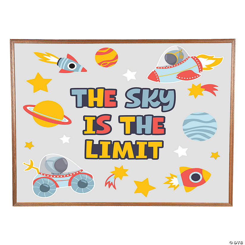 Outer Space Classroom Bulletin Board Set - 61 Pc. Image