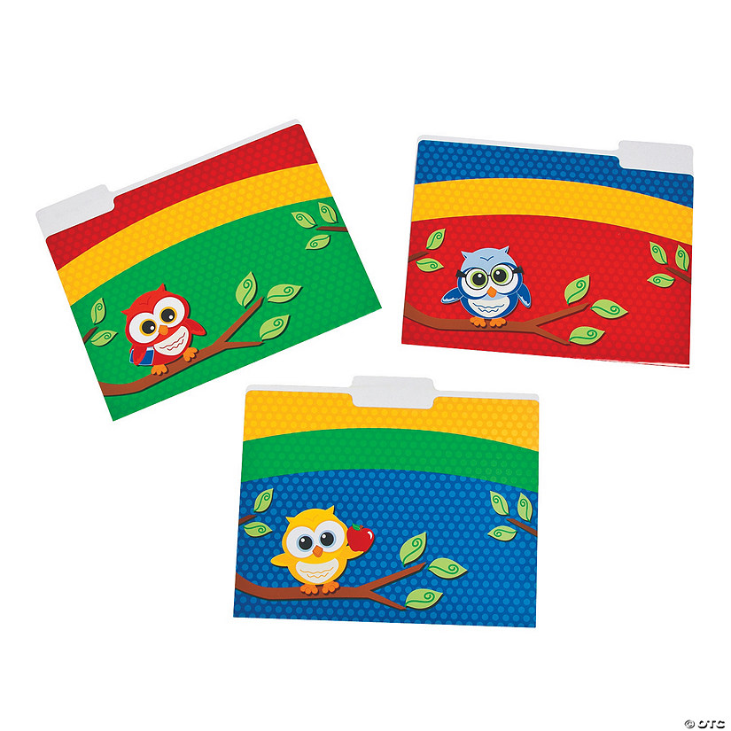 Owl File Folders