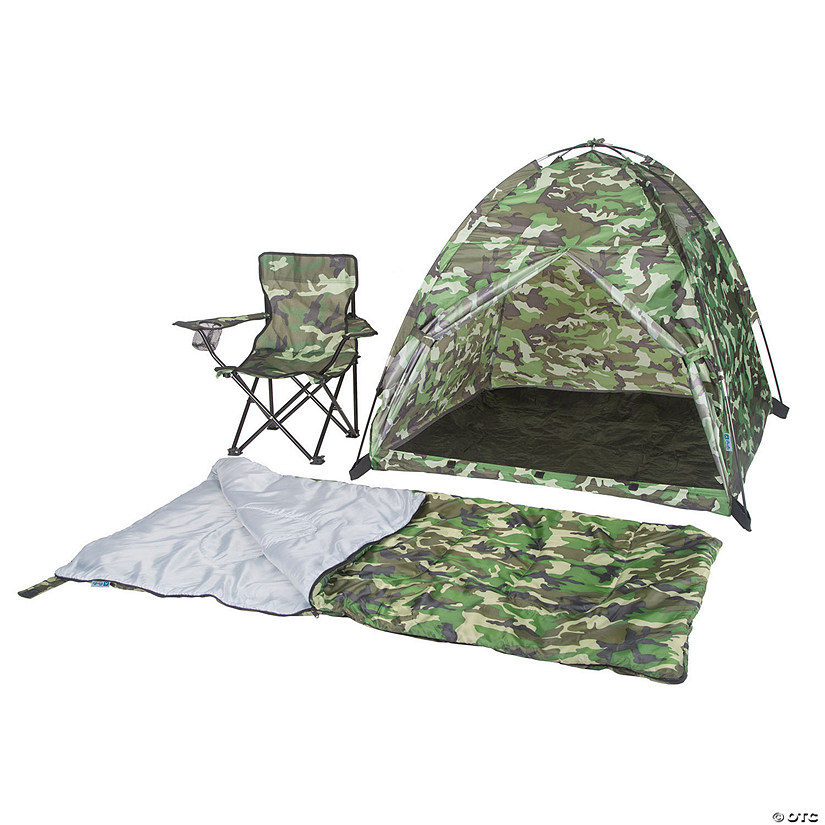 Pacific Play Tents Green Camo Set Image