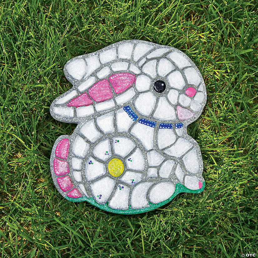 Paint Your Own Stepping Stone: Bunny Image