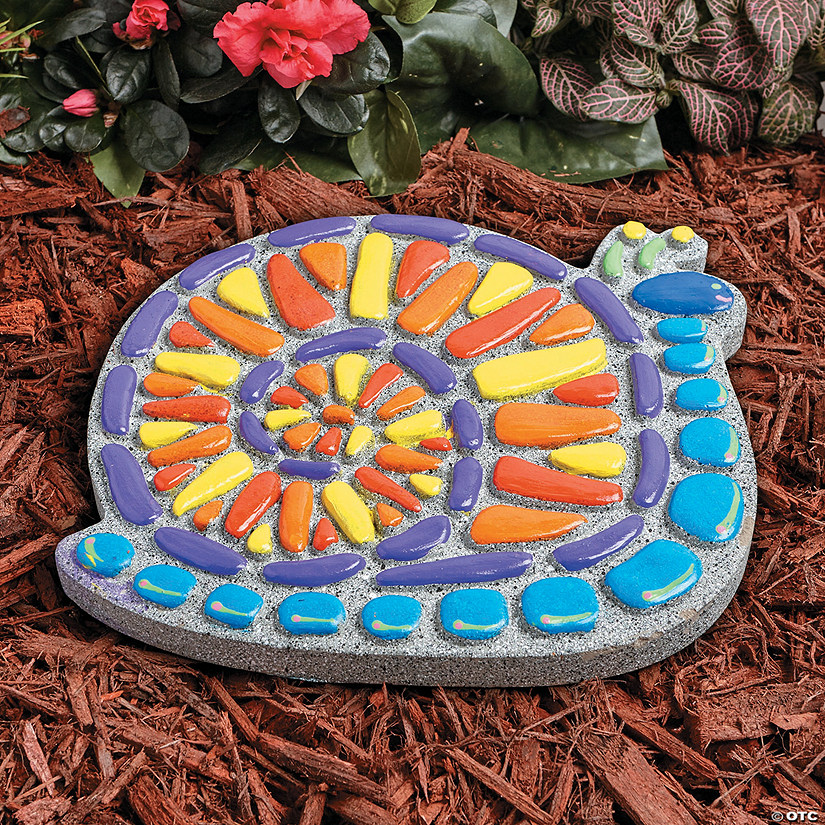 Paint Your Own Stepping Stone: Snail Image