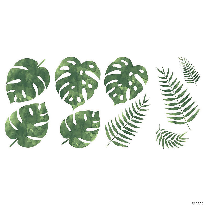 Palm Leaves Peel And Stick Wall Decals Image