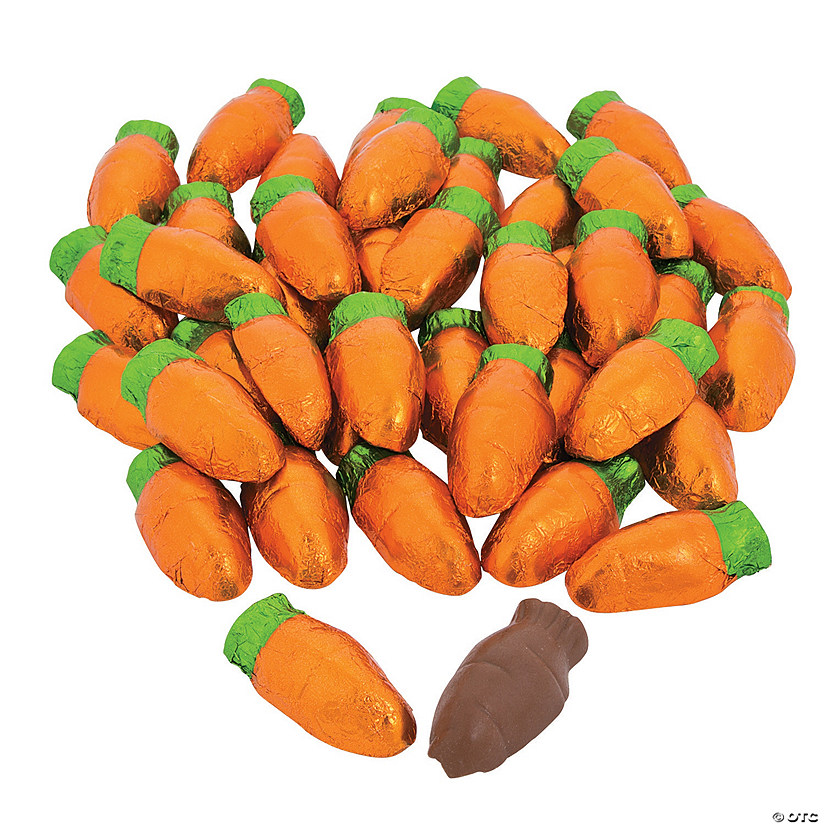 Palmer<sup>&#174;</sup> Chocolate Carrots Easter Candy - 38 Pc. Image