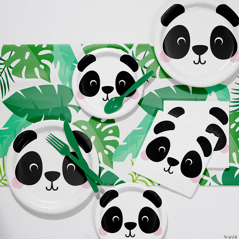 Panda Party Supplies Kit Image