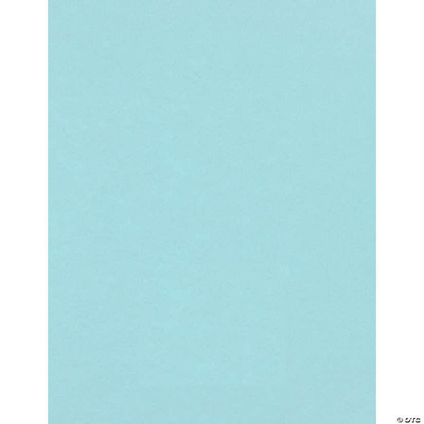 Paper Accents Cardstock 8.5"x 11" Smooth 60lb Baby Blue 1000pc Box Image