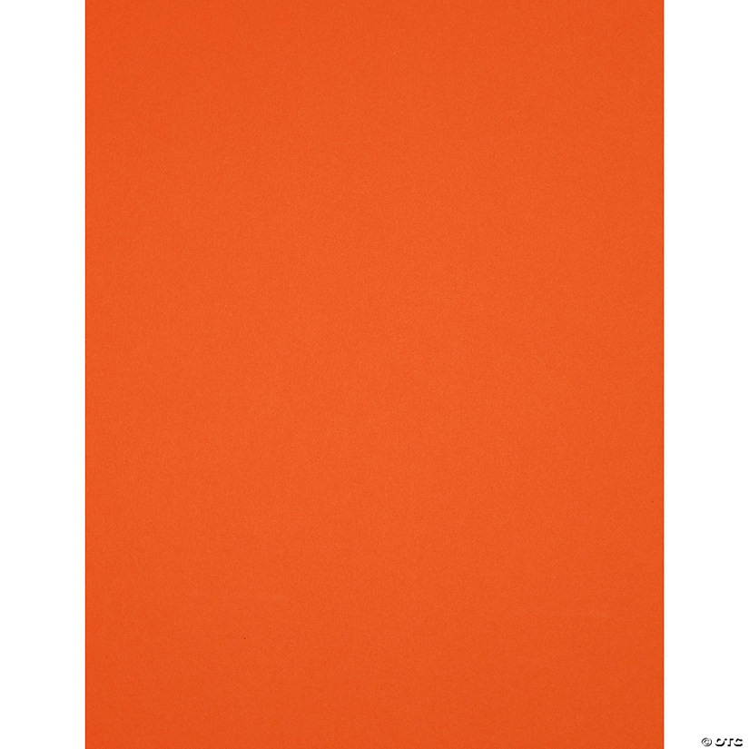 Paper Accents Cardstock 8.5"x 11" Smooth 65lb Orange 1000pc Box&#160; &#160;&#160; &#160; Image