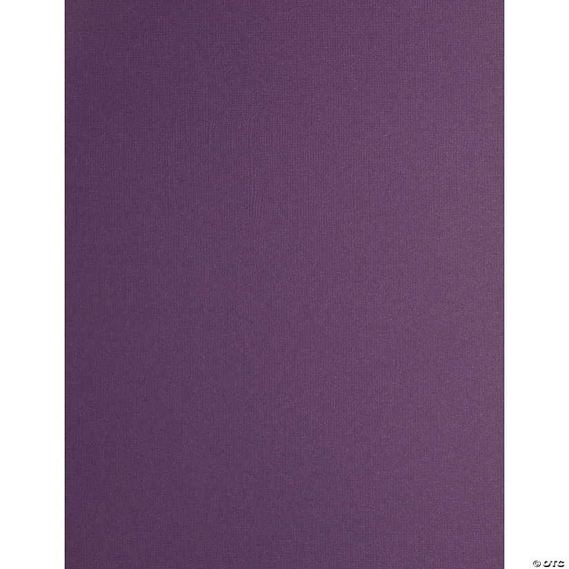 Paper Accents Cardstock 8.5"x 11" Textured 73lb Violet Dusk 1000pc Box- Fabric texture on one side.&#160; &#160;&#160; &#160; Image