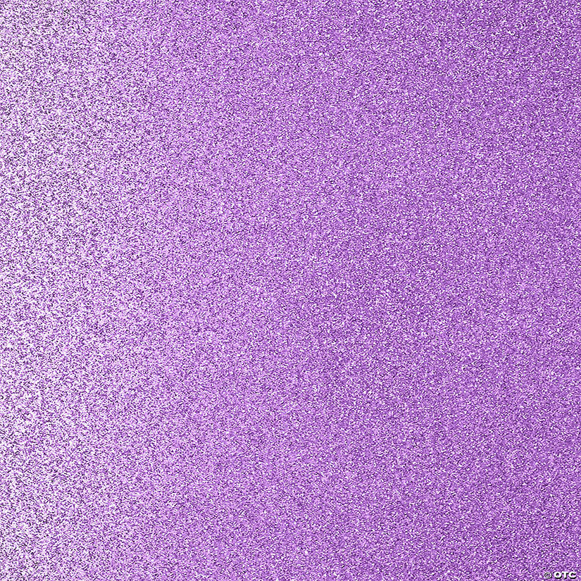 Paper Accents Glitter Cardstock 12"x 12" 85lb 15pc Lavender&#160; &#160;&#160; &#160; Image