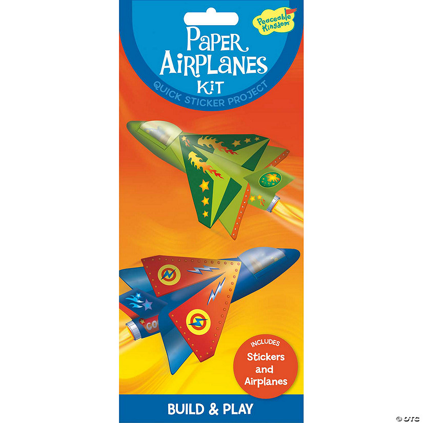Paper Airplanes Quick Sticker Kit Image