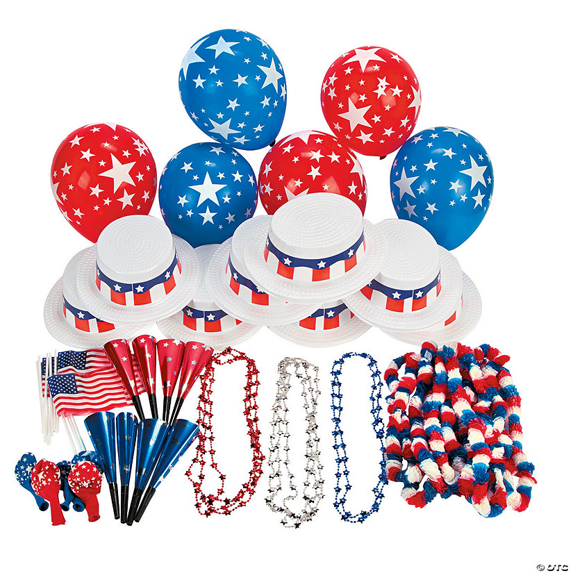 Patriotic Party Kit For 50 Image