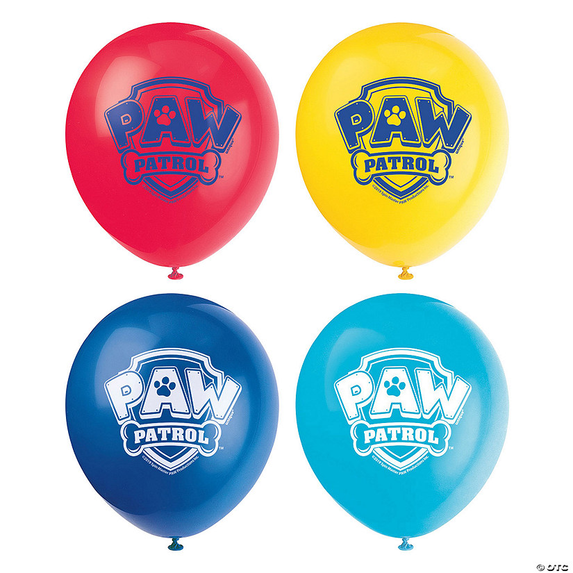 Paw Patrol&#8482; Party 12" Latex Balloons - 8 Pc. Image