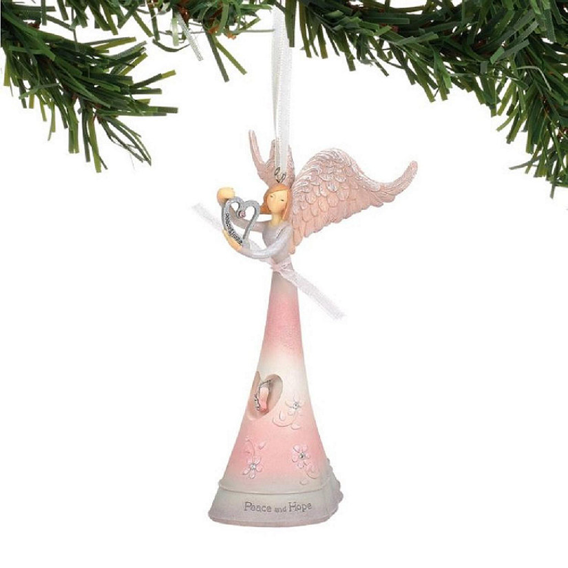 Peace By Piece Peace And Hope Angel Ornament 6004685 New Image