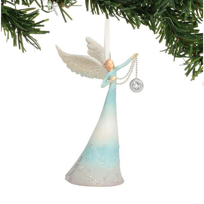 Peace By Piece Peace And Trust Angel Ornament 6004684 New Image